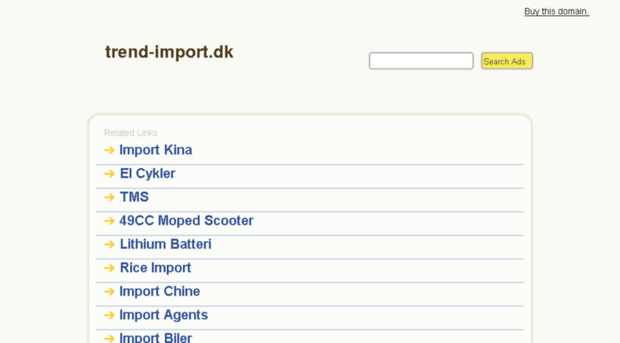 trend-import.dk