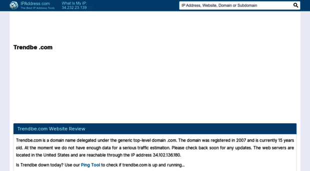 trendbe.com.ipaddress.com