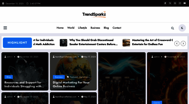 trendsparkz.com