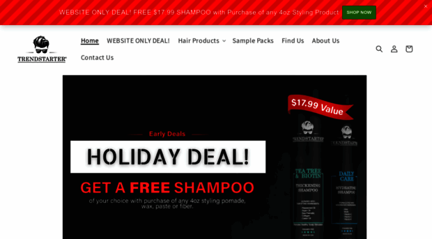 trendstarterhaircare.com