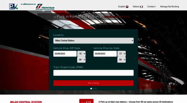trenitalia.parkvia.com