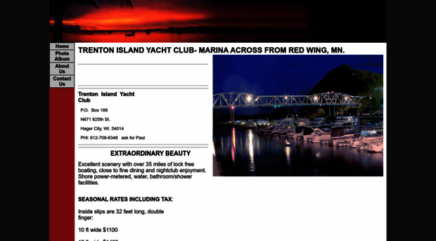 trentonislandyachtclub.com