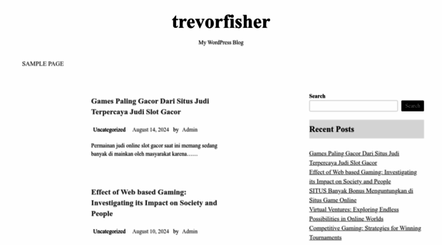 trevorfisher.info