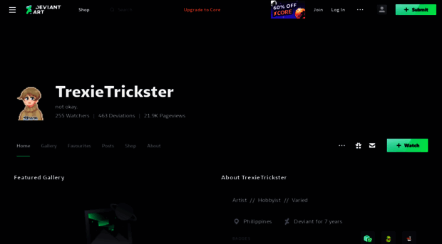 trexietrickster.deviantart.com