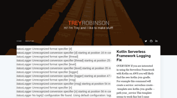 treyrobinson.net