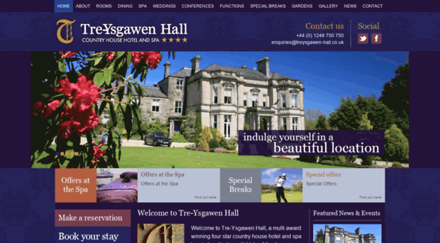 treysgawen-hall.co.uk