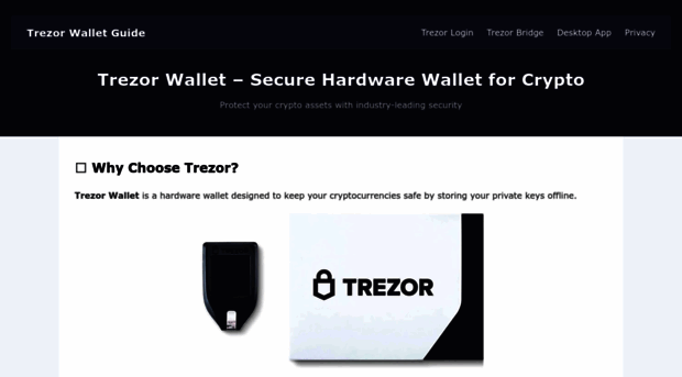 trezour-site-web.com