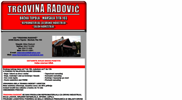 trgovinaradovic.backabanat.com