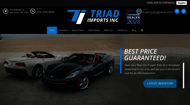 triadimports.com