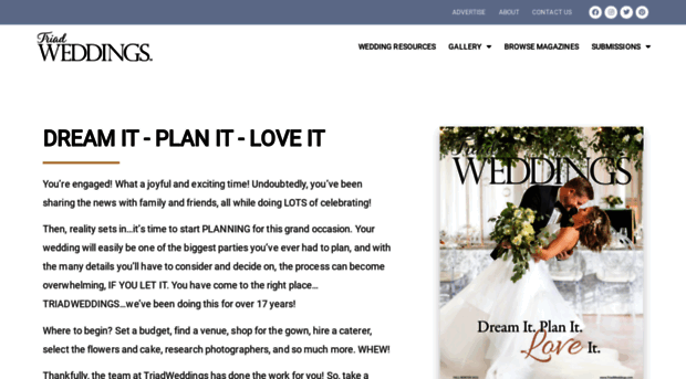 triadweddings.com