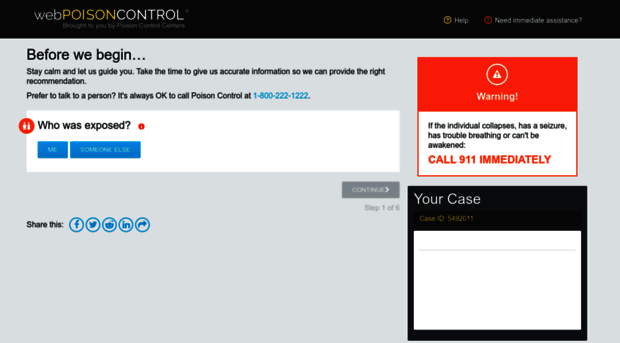 triage.webpoisoncontrol.org