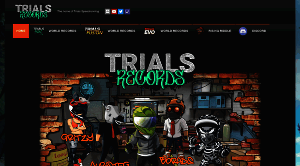 trialsrecords.com