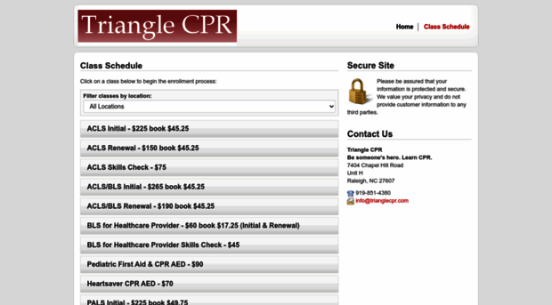 trianglecpr.enrollware.com