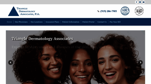 trianglederm.com