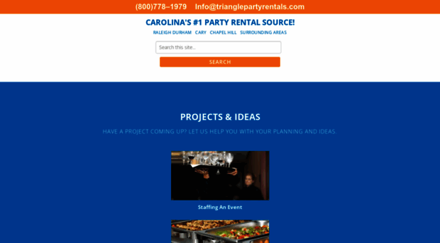 trianglepartyrentals.com