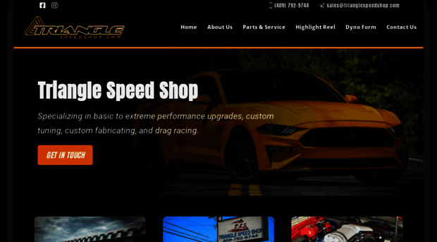 trianglespeedshop.com