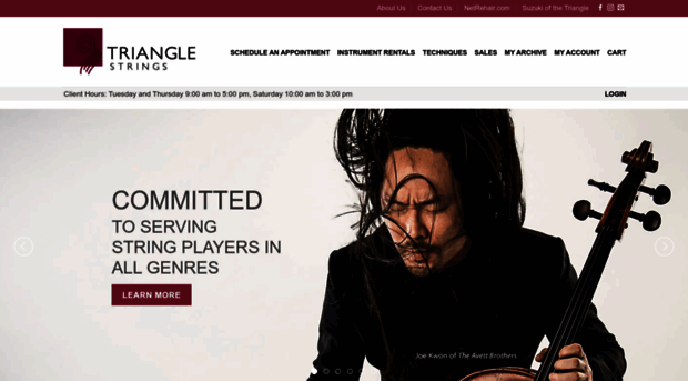 trianglestrings.com