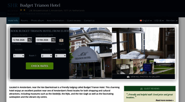 trianonhotelamsterdam.com