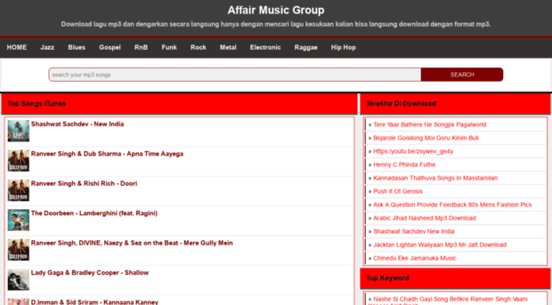tribalaffairmusicgroup.com