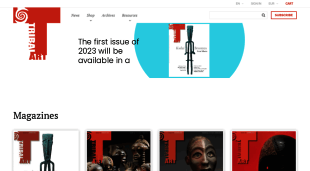 tribalartmagazine.com