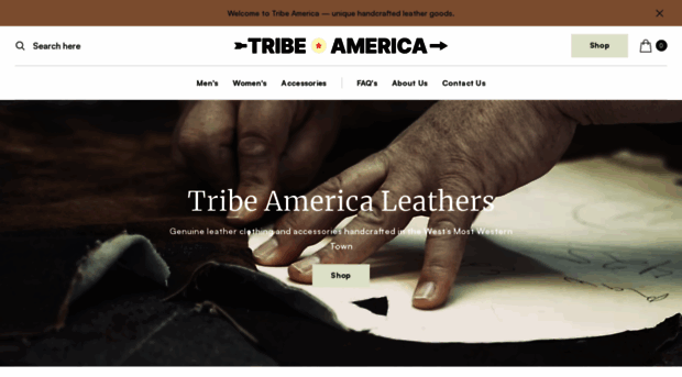 tribeamericaleathers.com