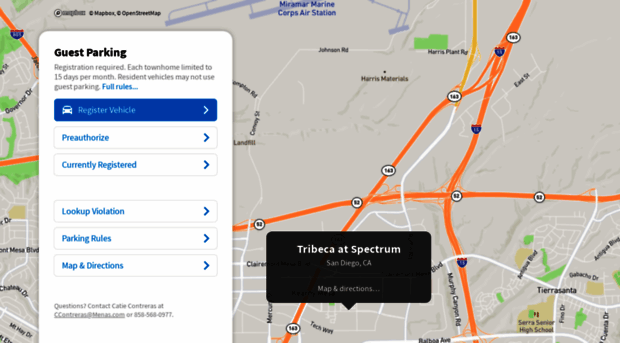 tribecaspectrum.parkingattendant.com