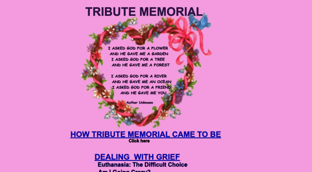 tributememorial.net