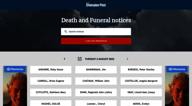 tributes.parkeschampionpost.com.au