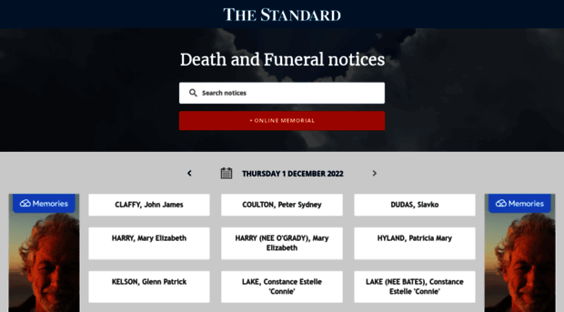 tributes.standard.net.au