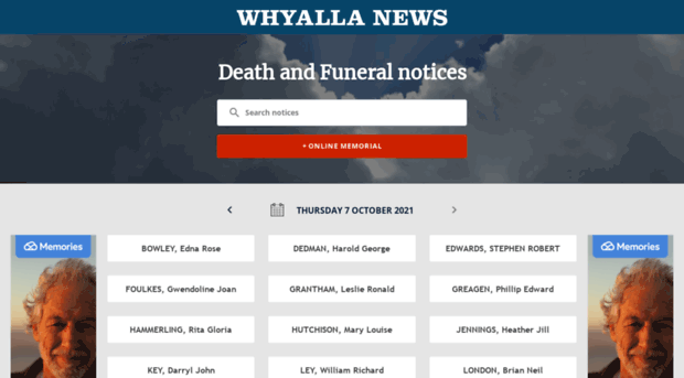 tributes.whyallanewsonline.com.au