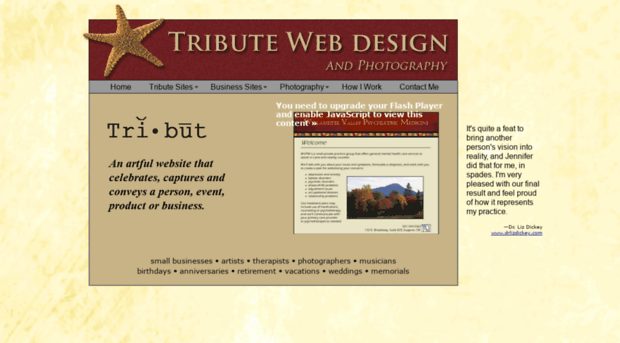 tributewebdesign.com