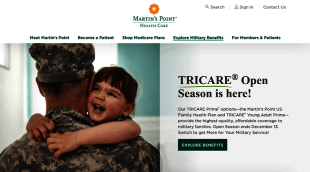 tricare.martinspoint.org