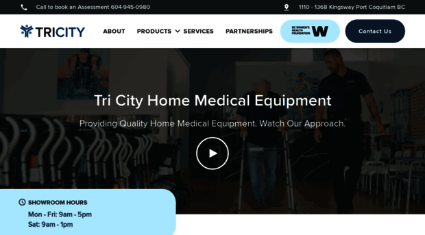 tricityhomemedicalequipment.com