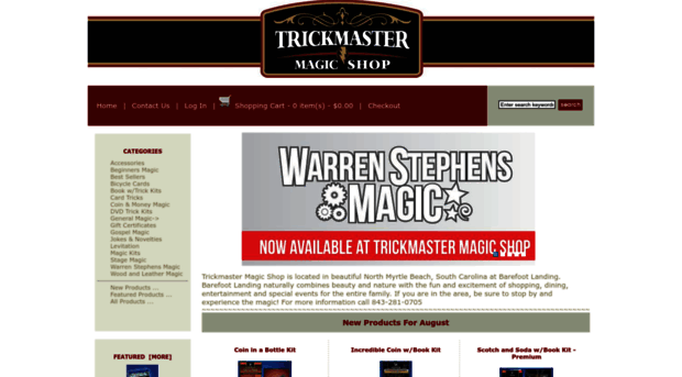 trickmastermagicshop.com