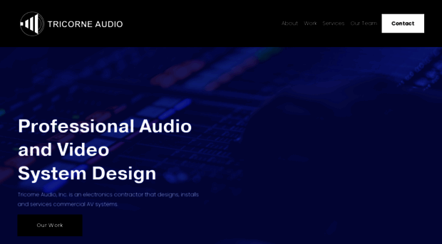 tricorneaudio.com