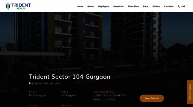 tridentrealty104gurgaon.com