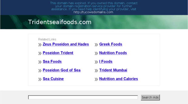 tridentseaifoods.com