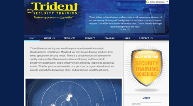 tridentsecuritytraining.com