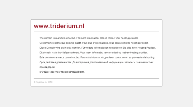 triderium.nl