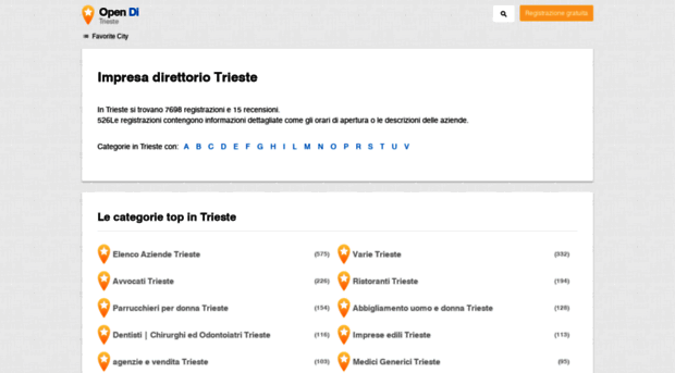 trieste.opendi.it