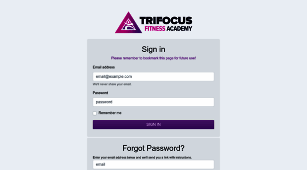 trifocuslearn.co.za - TFA Student login - Trifocuslearn