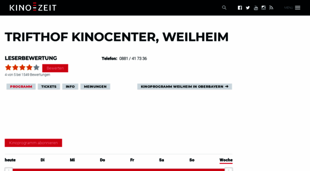 trifthof-kinocenter-weilheim.kino-zeit.de