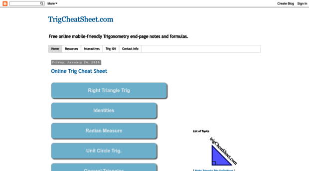 trigcheatsheet.com