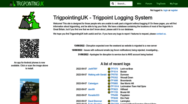 trigpointing.uk