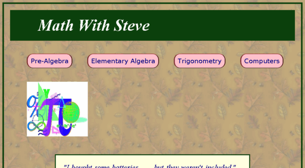 trigwithsteve.com