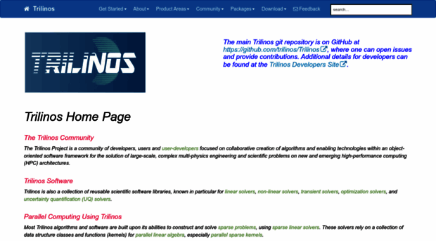 trilinos.github.io