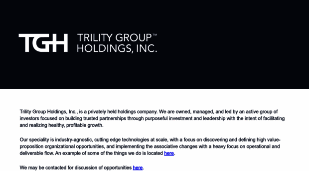 trilitygroupholdings.com