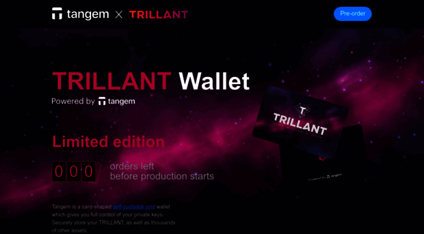 trillant.tangem.com