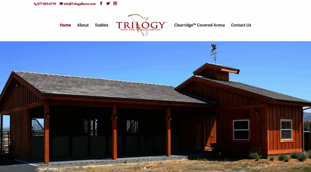 trilogybarns.com