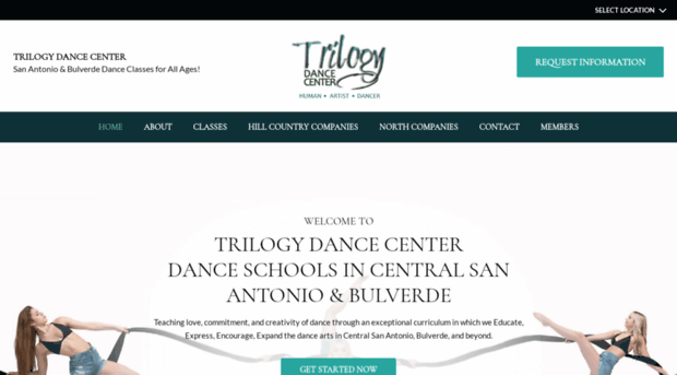 trilogydancecenter.com